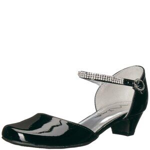 Nina Girls Cera (Little Kid/Big Kid) Black Patent 13.5 Little Kid M